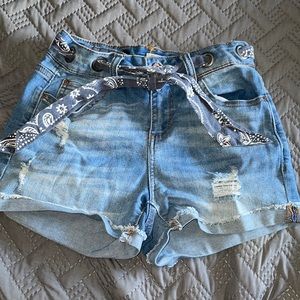 Blue Jean shorts